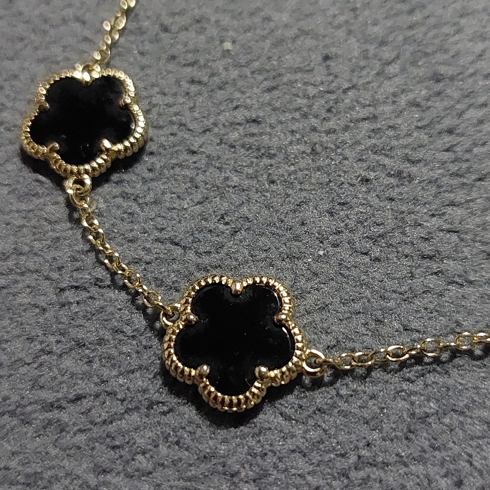 Jankuo Clover Flower Bracelet